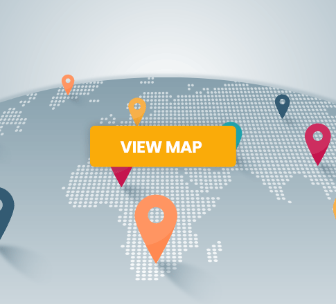 Map of CARGETS rental desk at Dubai Airport